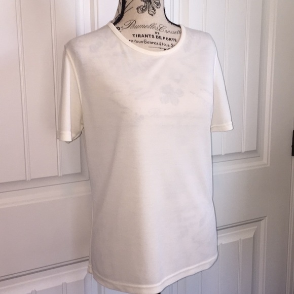 S/S Cream top - Picture 2 of 6